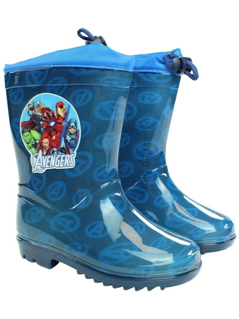 Avengers Bottes garçon imprimé Avengers Bleu marine