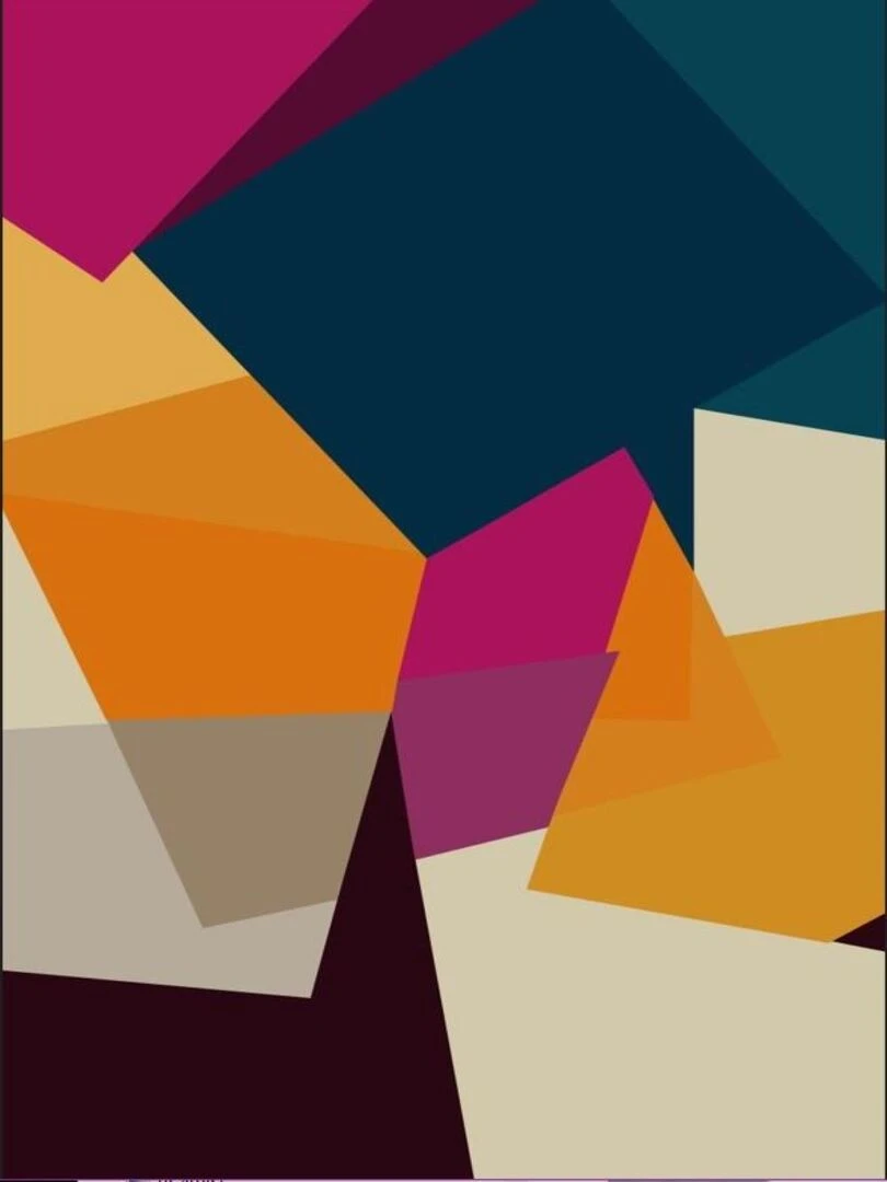 Tapis ORIGAMI Multicolore Multicolore