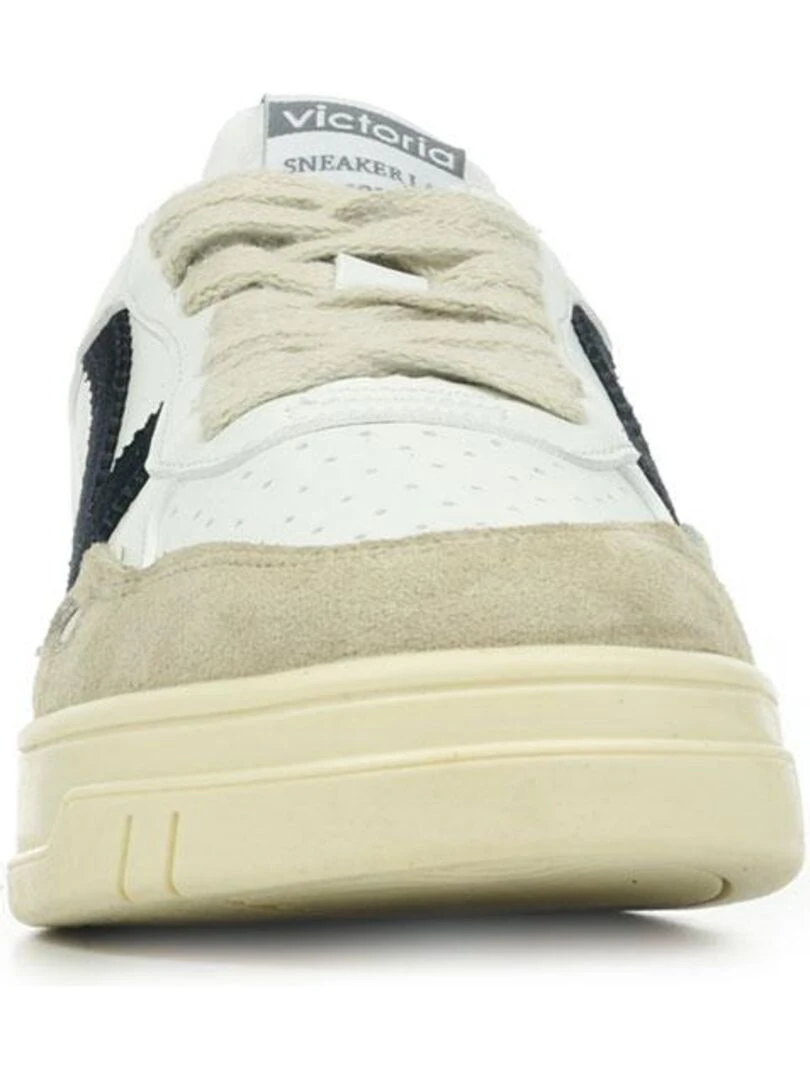 Baskets Victoria Seul Efecto Piel Serra   Blanc