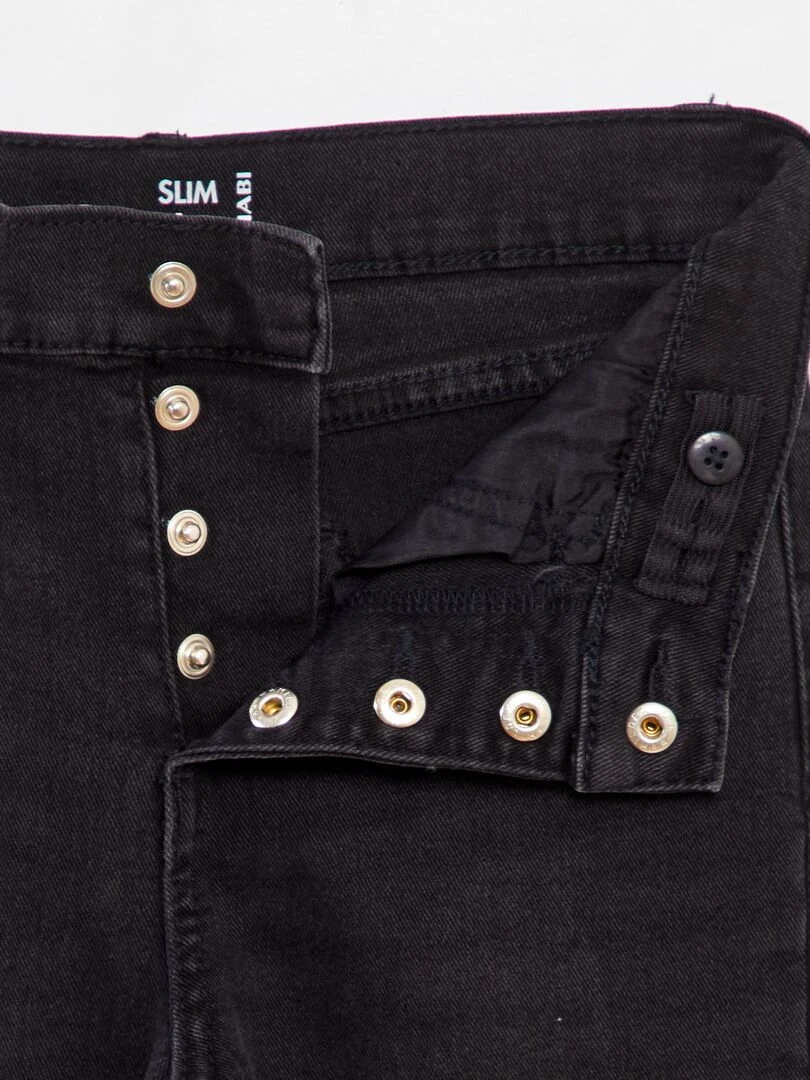 Jean slim   Noir