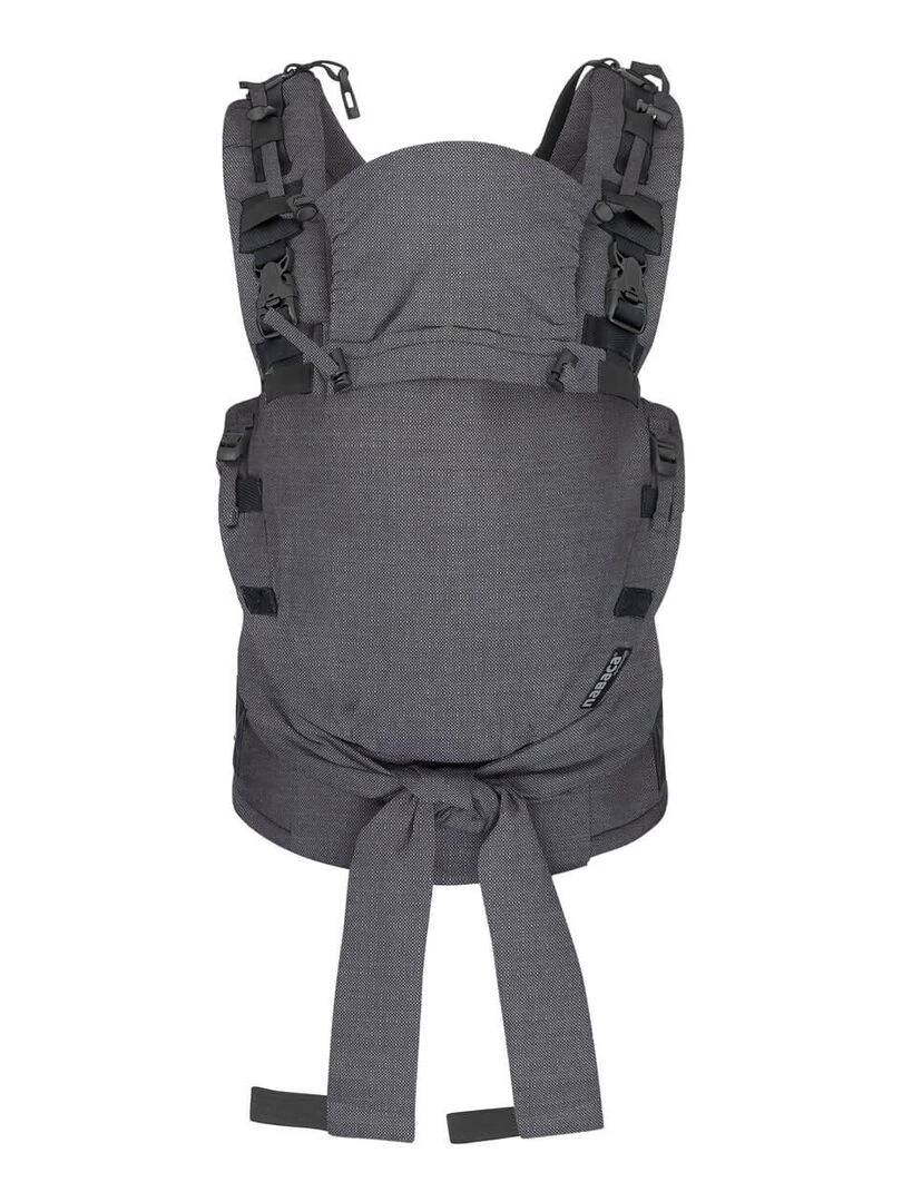 Hoppediz Porte bébé Nabaca Basic Set Gris foncé