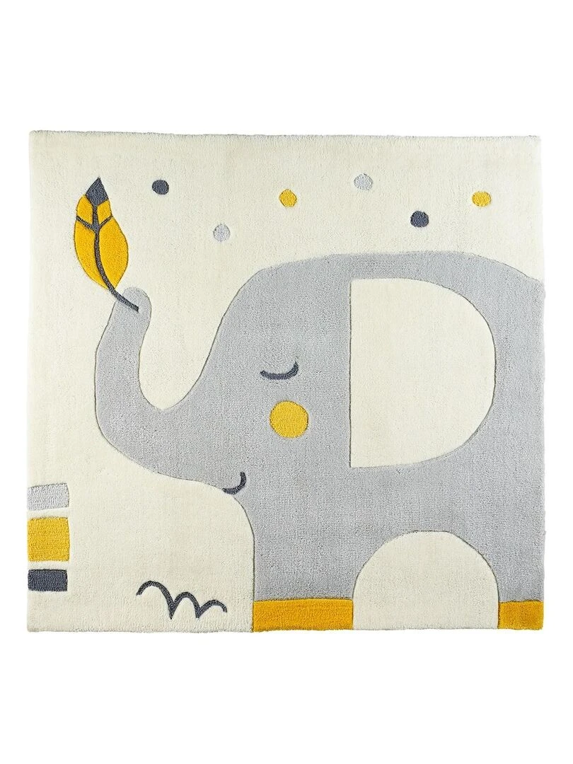 Tapis de chambre en acrylique gris SAUTHON Gris