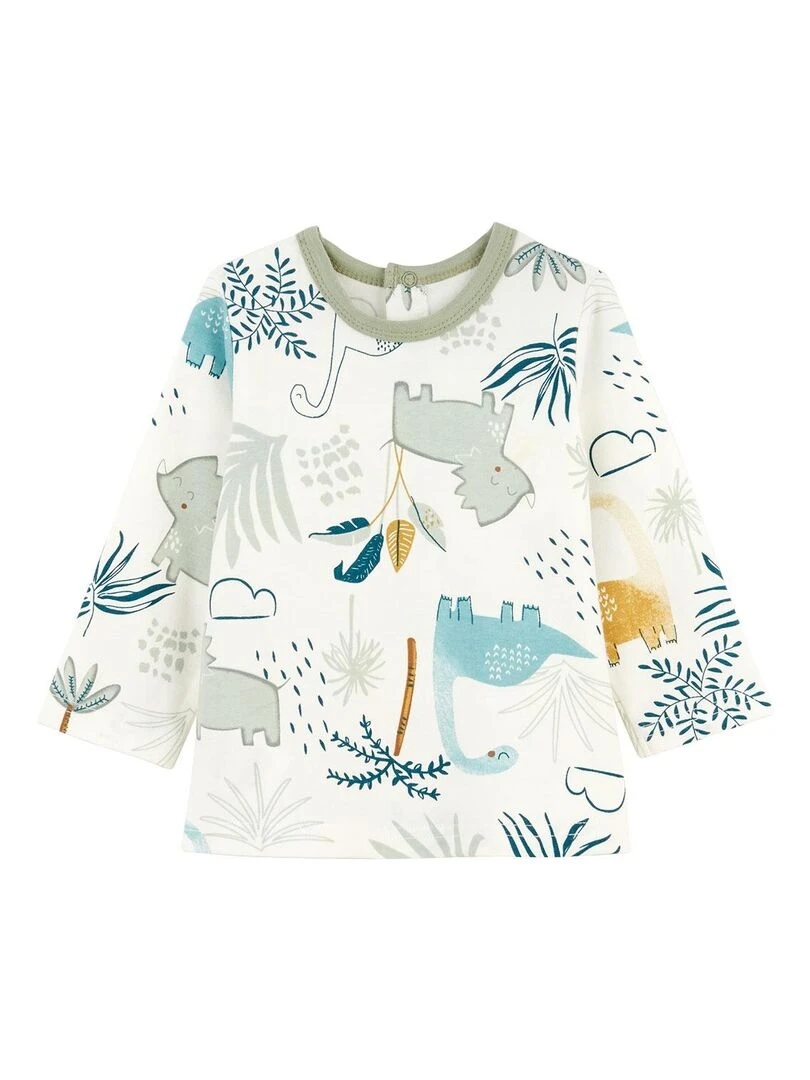 Pyjama bébé 2 pièces Puka Puka Kaki