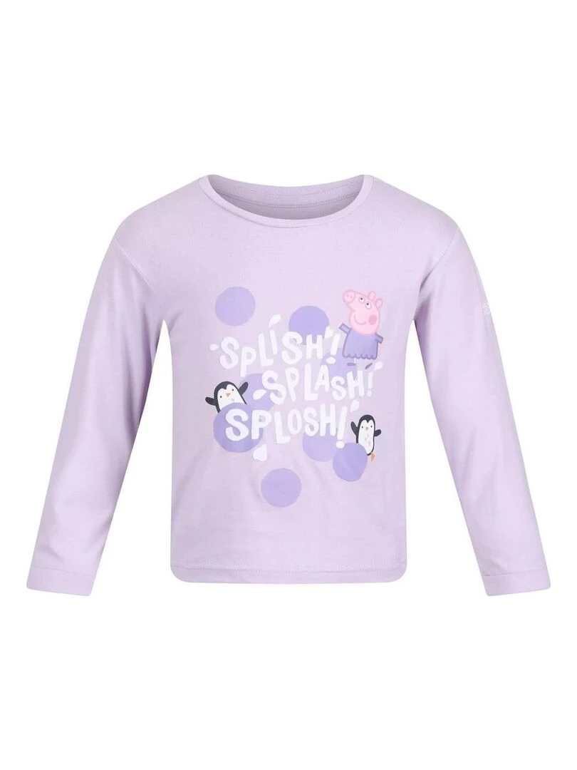Regatta T shirt SPLISH SPLASH SPLOSH Violet