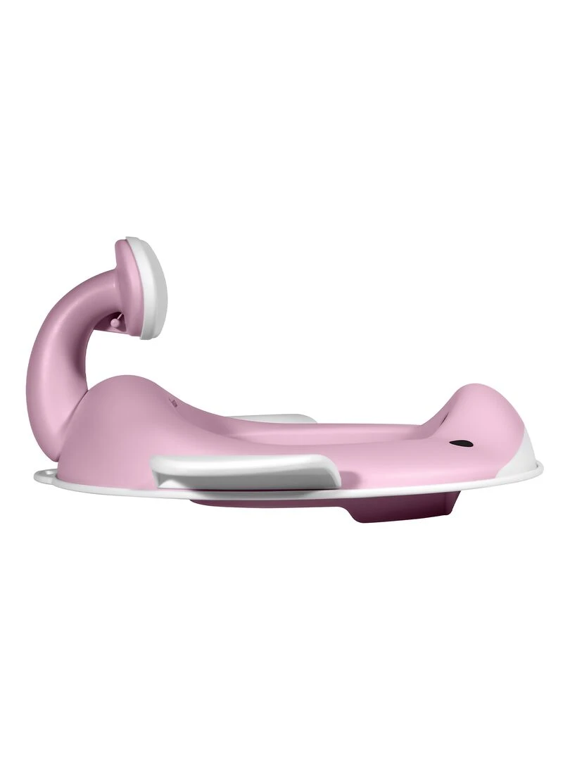 Réducteur de toilette baleine pour enfants   Rose pâle