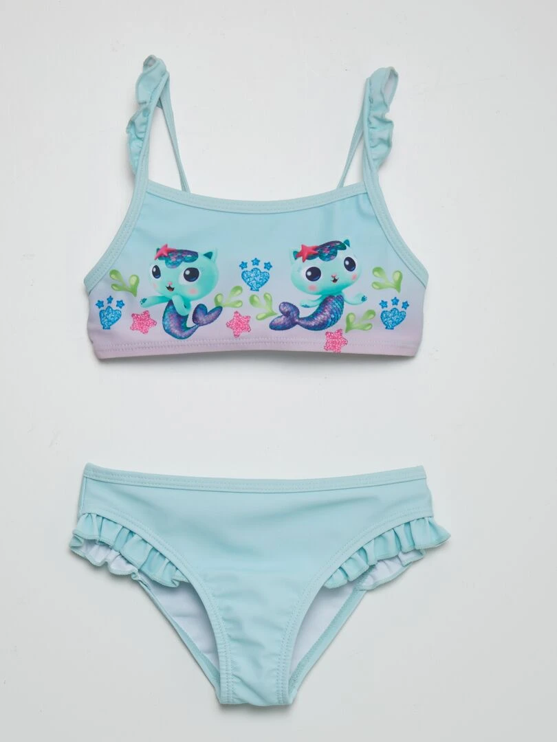 Maillot de bain 'Gabby et la maison magique' 2 pièces Vert