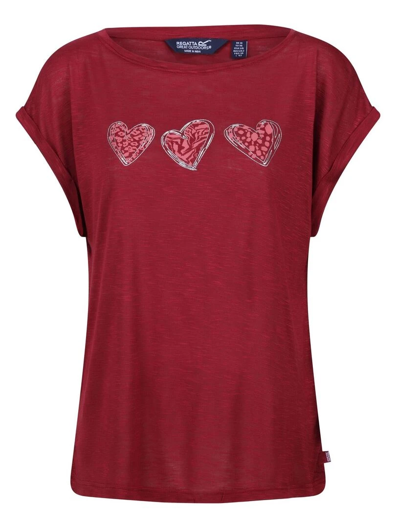 Regatta   T shirt ROSELYNN   Vieux rose