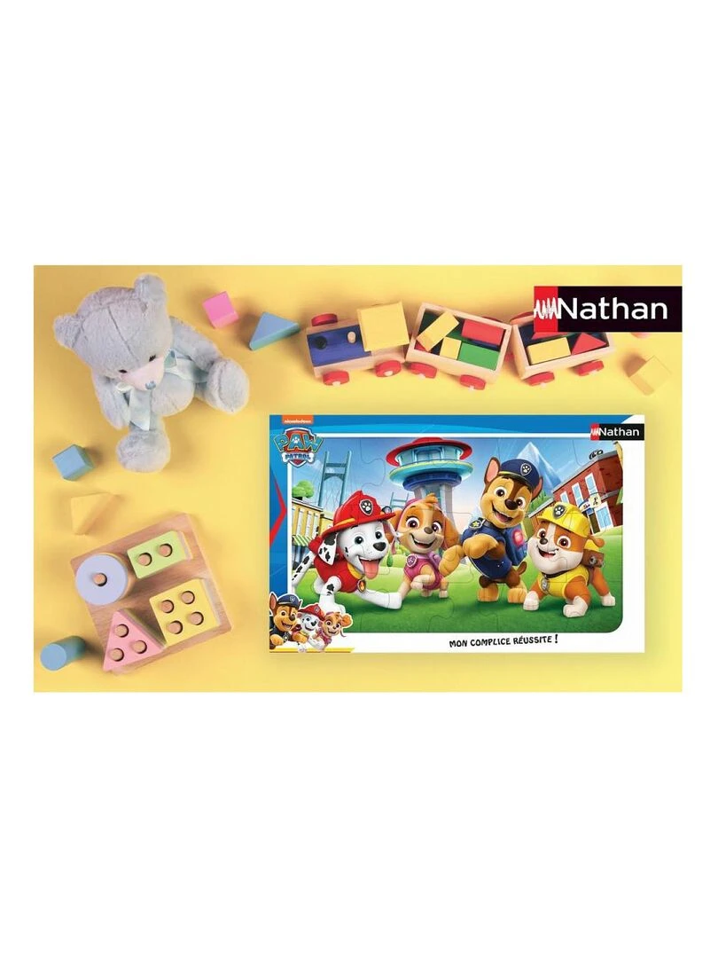 Puzzle cadre 15 p   les chiots de la patpatrouille   N/A