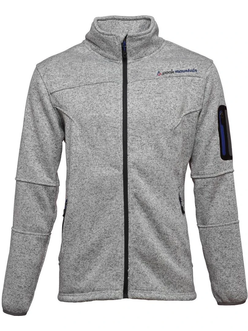 Polaire garçon ECEMAILLO PEAK MOUNTAIN Gris
