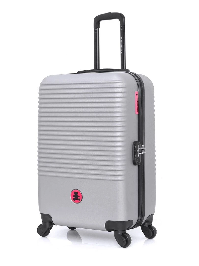LULU CASTAGNETTE VALISE M BAND A Gris