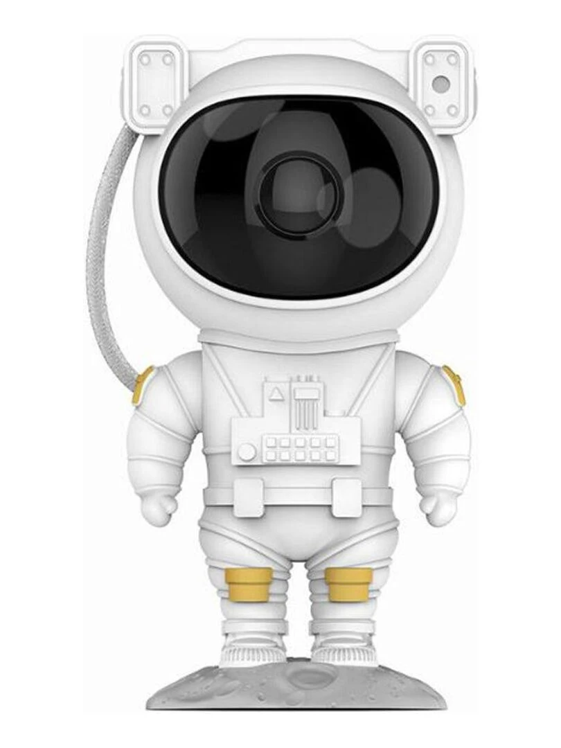 Lampe veilleuse projecteur d'étoile astronaute Beige clair