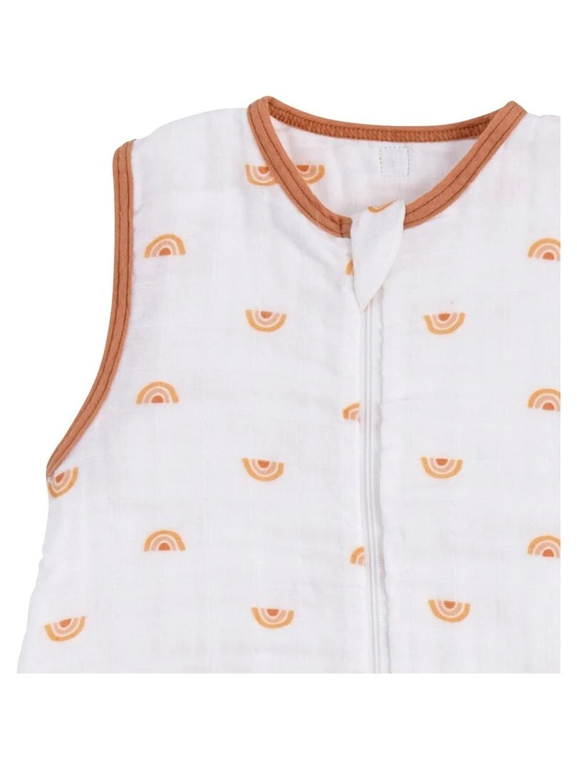 Gigoteuse lange bébé en coton bio   SAUTHON   Blanc