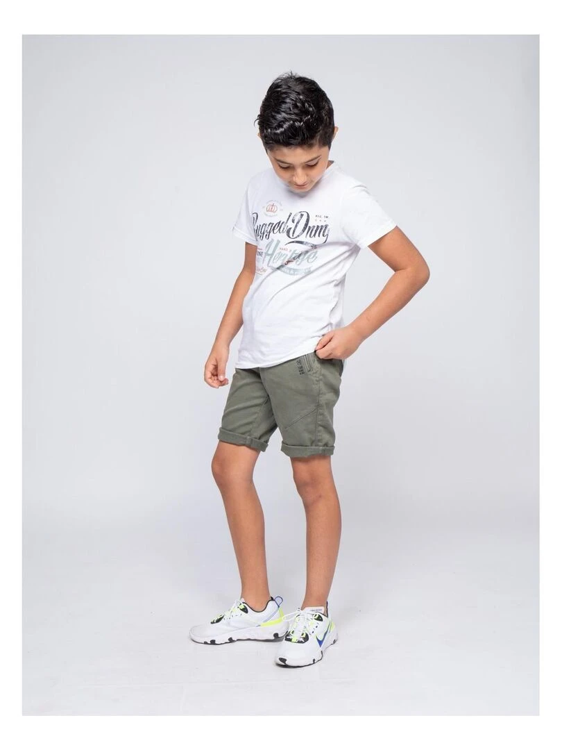 Bermuda slim BETESDA J   Kaki