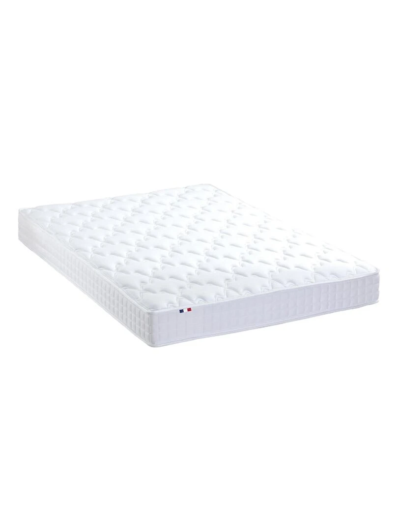 Matelas accueil mémoire de forme MAM AZUR Made in France Blanc