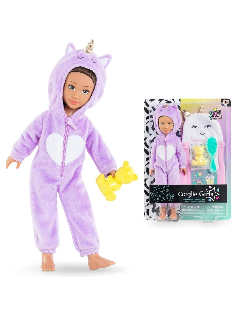 Coffret Poupée Corolle Girls Luna Pyjama Party N/A