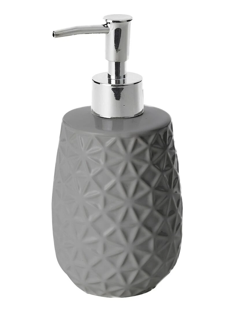 Guy Levasseur Distributeur de savon en céramique gris Gris