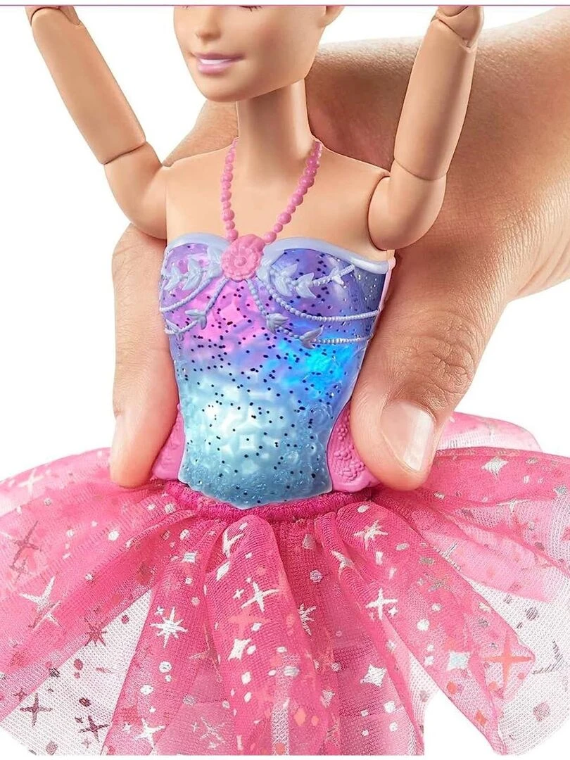 Barbie Poupée Mannequin Dreamtopia Ballerine Lumières Scintillantes   N/A