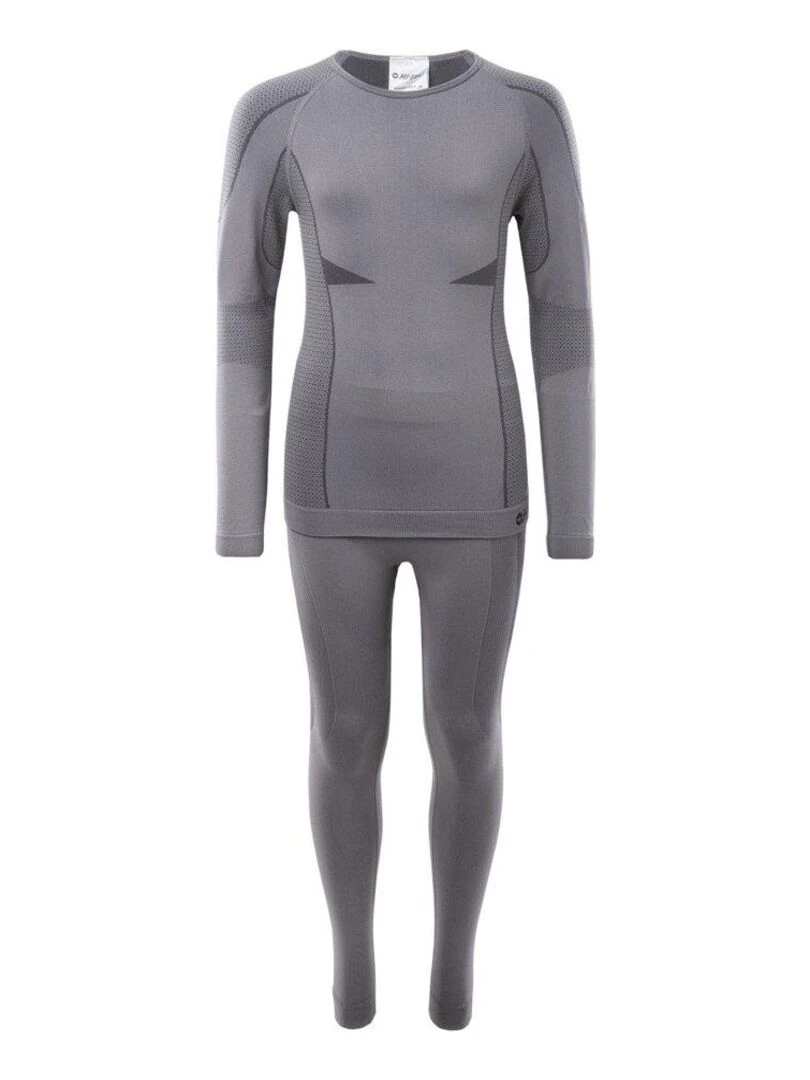 Hi Tec Ensemble Sous vêtements thermiques HIKRO Gris