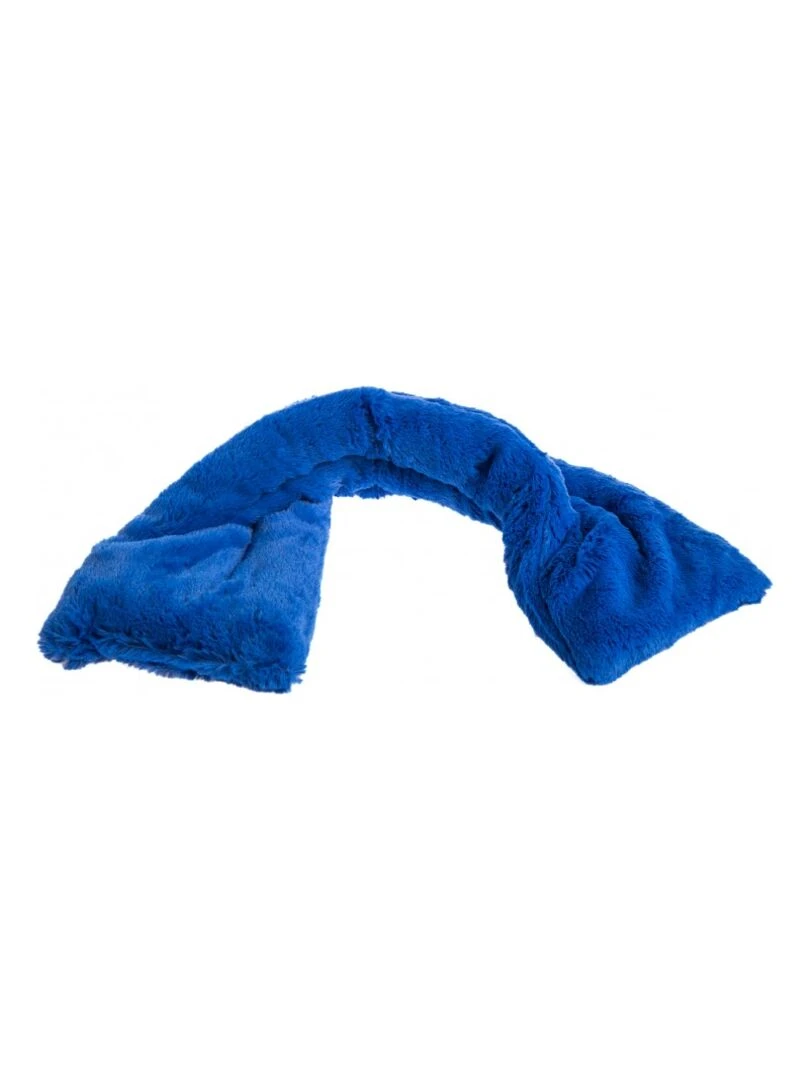 Bouillotte tour de cou Bleu Roi Made in France Bleu