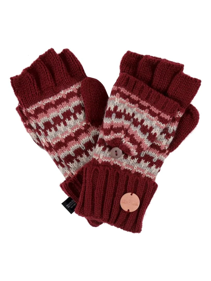 Regatta Mitaines BANEBERRY Rouge foncé
