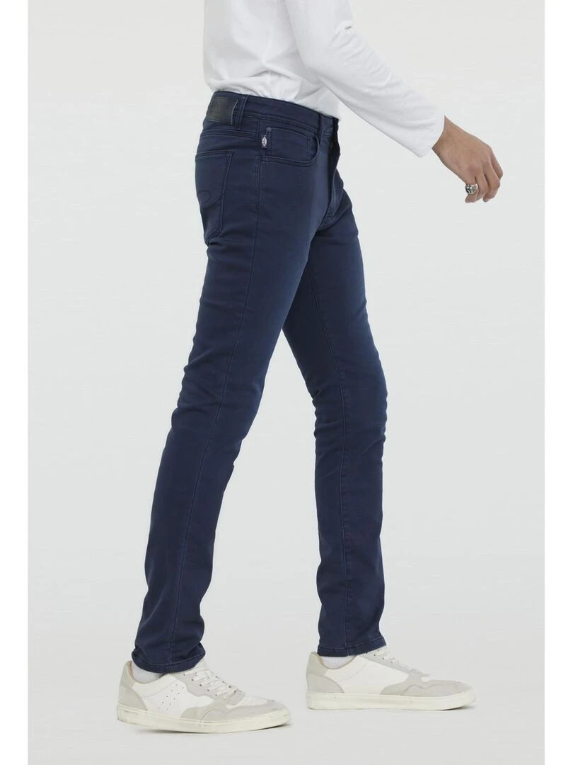 Lee Cooper Pantalon coton slim LC128 Bleu marine