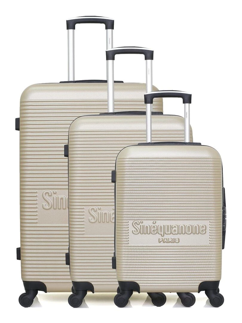 Set de 3 Valises Rigides 3 DEMETER Beige