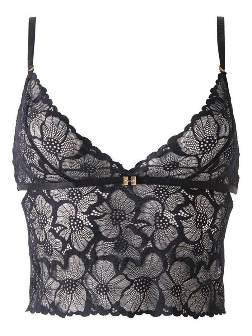 Top OPHELIE Morgan Lingerie Noir