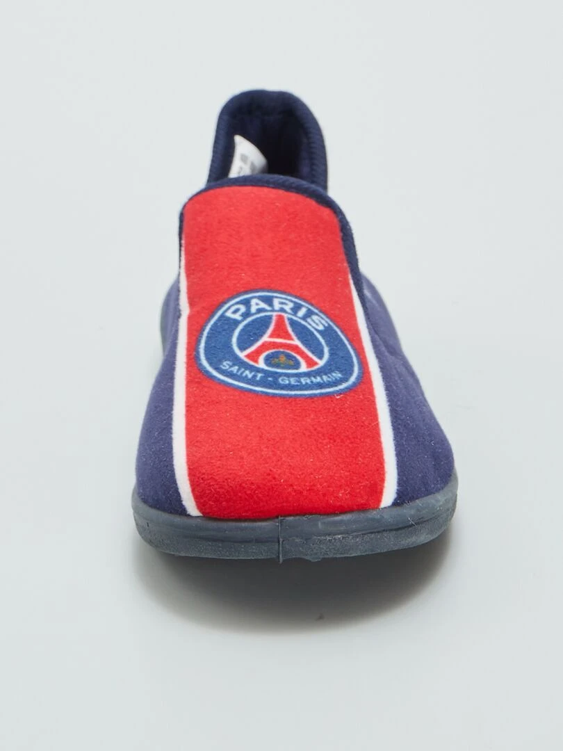 Chaussons bas 'PSG'   bleu