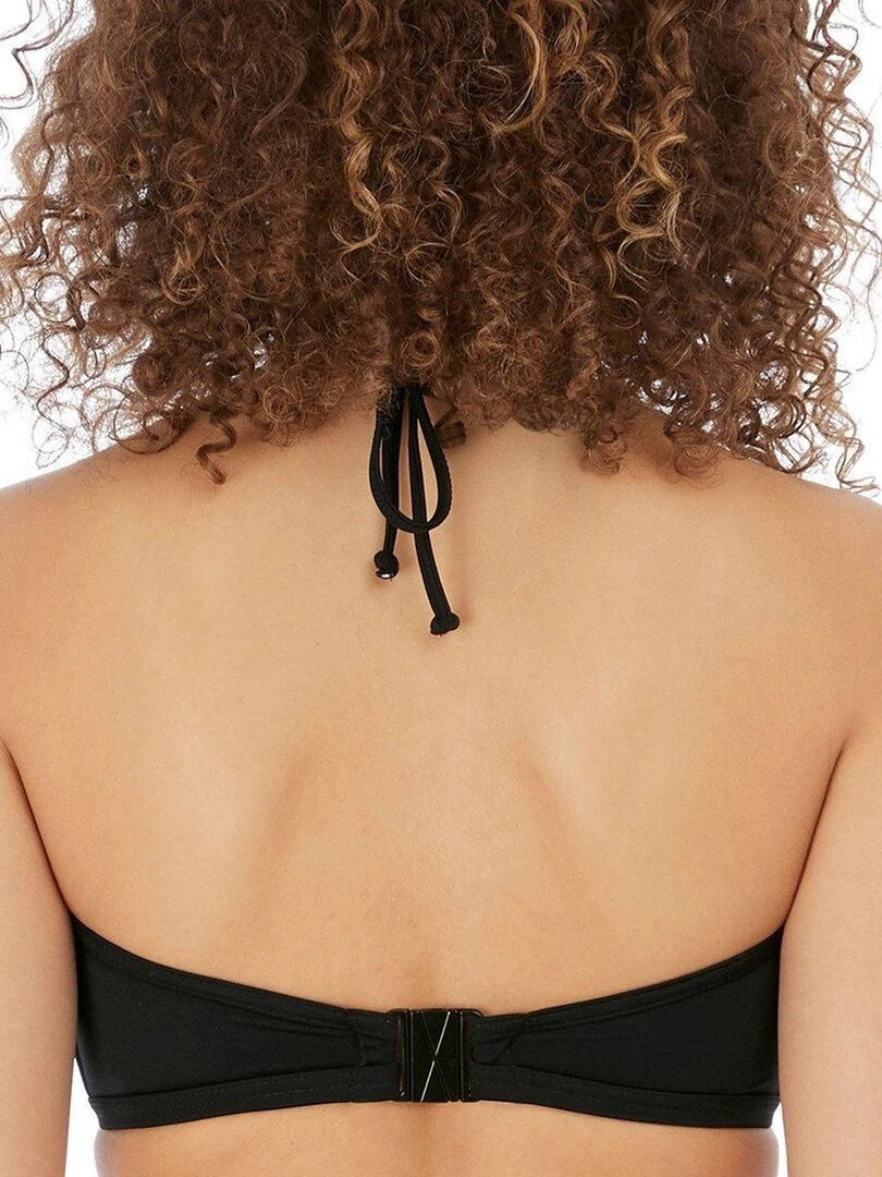 Haut de maillot de bain triangle sans armatures Coco wave Noir