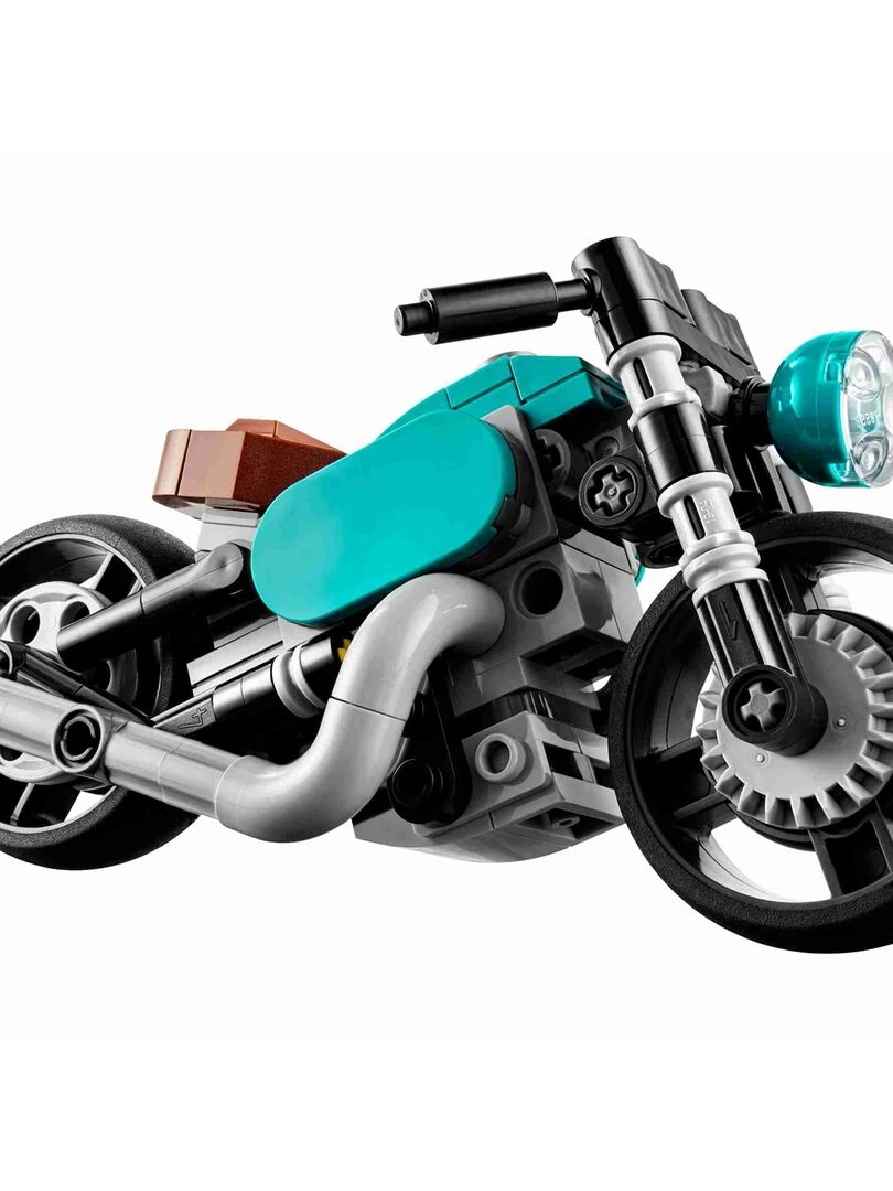 31135  La moto ancienne bleu   N/A