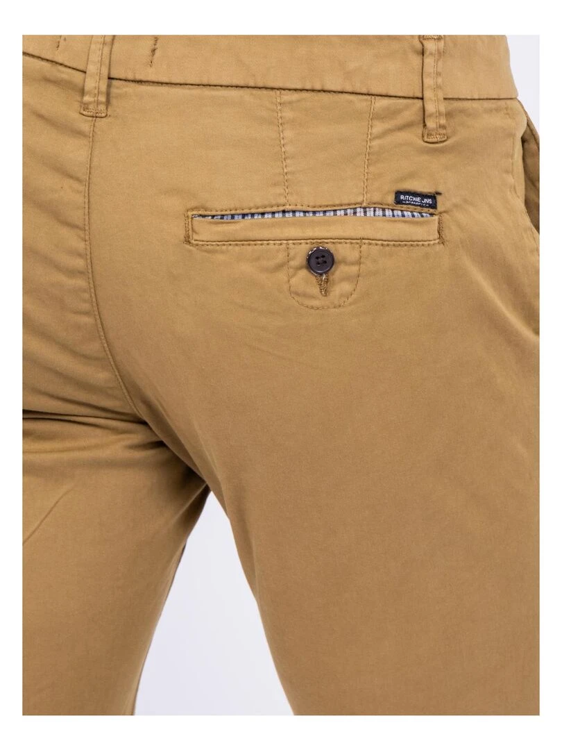 Pantalon chino coupe ajustée VAIRE   Beige