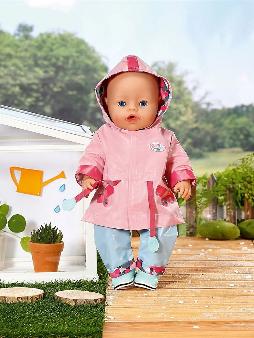 Baby born Deluxe Set de pluie pour poupée 43cm N/A