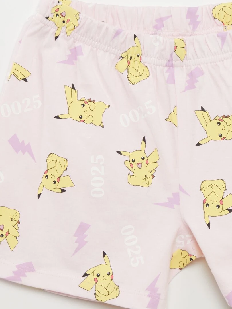 Ensemble pyjama 'Pokémon'   2 îèces   Rose