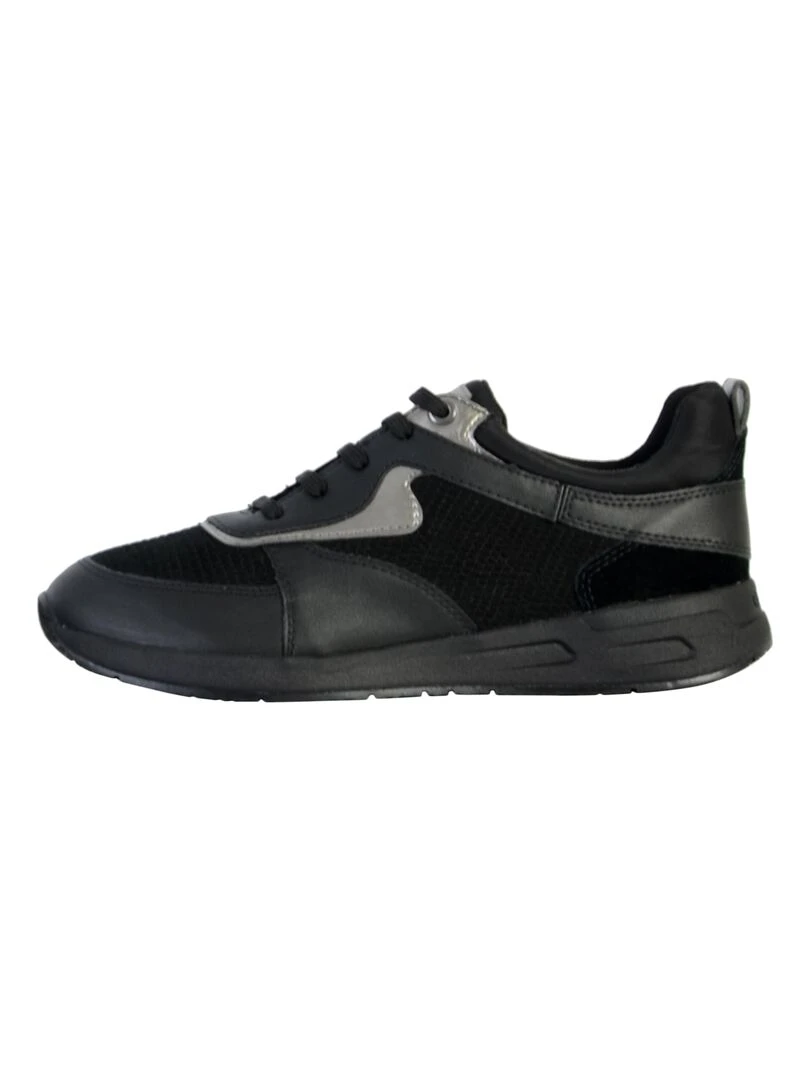 Basket Cuir Geox Bulmya* Noir