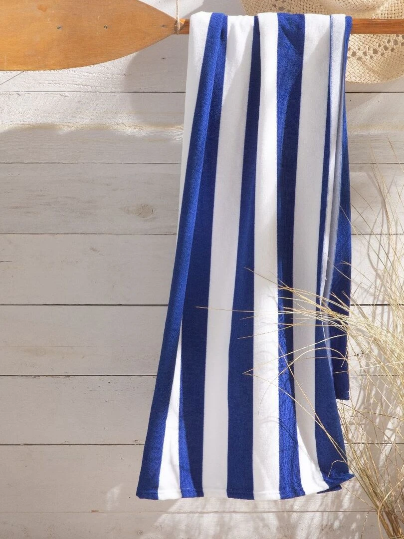 Serviette de plage SUMMER STRIPES Bleu
