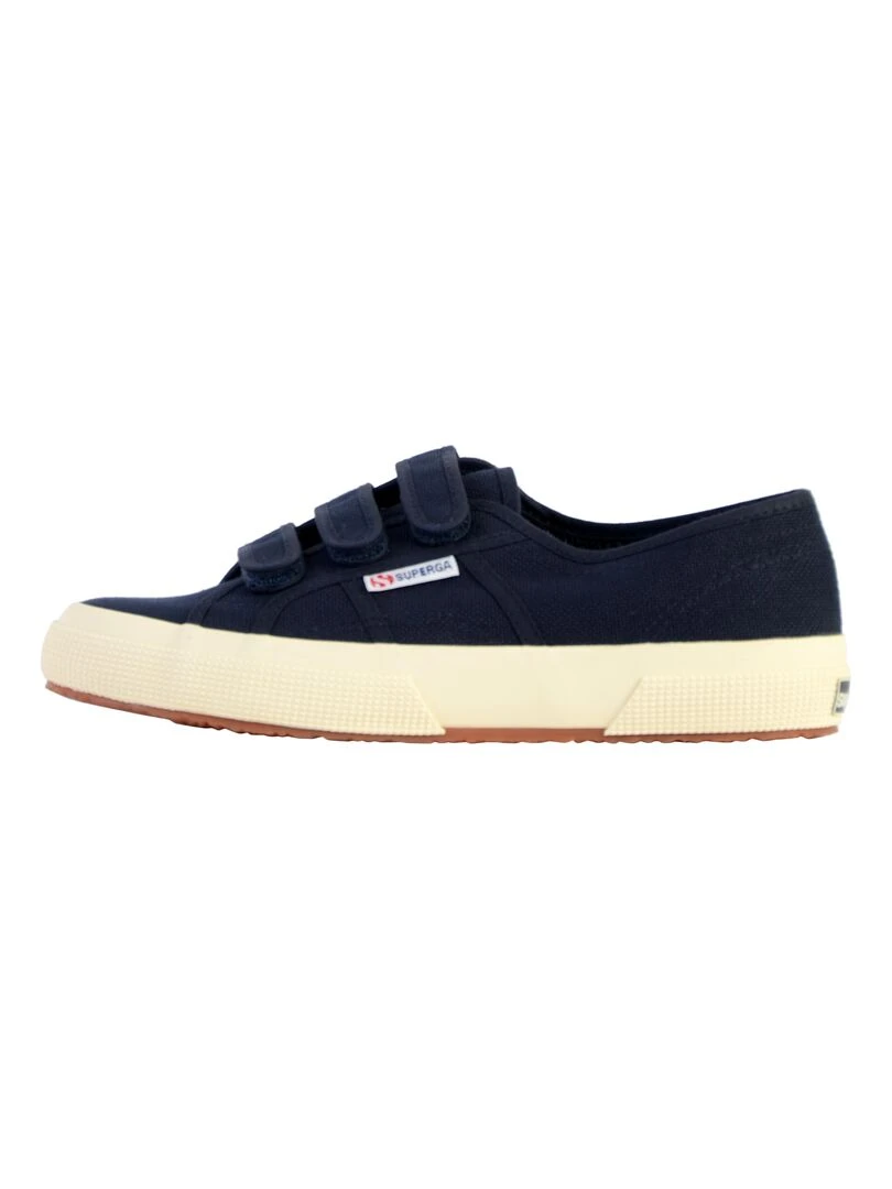 Basket Basse à Scratch Superga Cot3Strapu Bleu