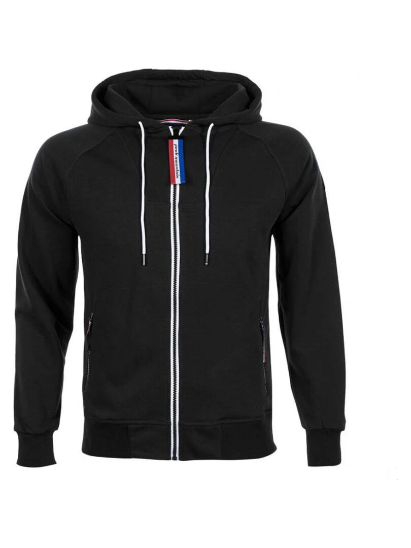 Sweat à capuche homme CANDORE PEAK MOUNTAIN Noir Noir