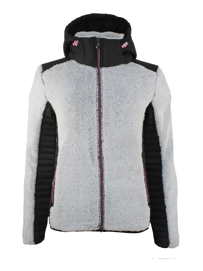 Blouson polaire femme AMARETTO Noir Noir