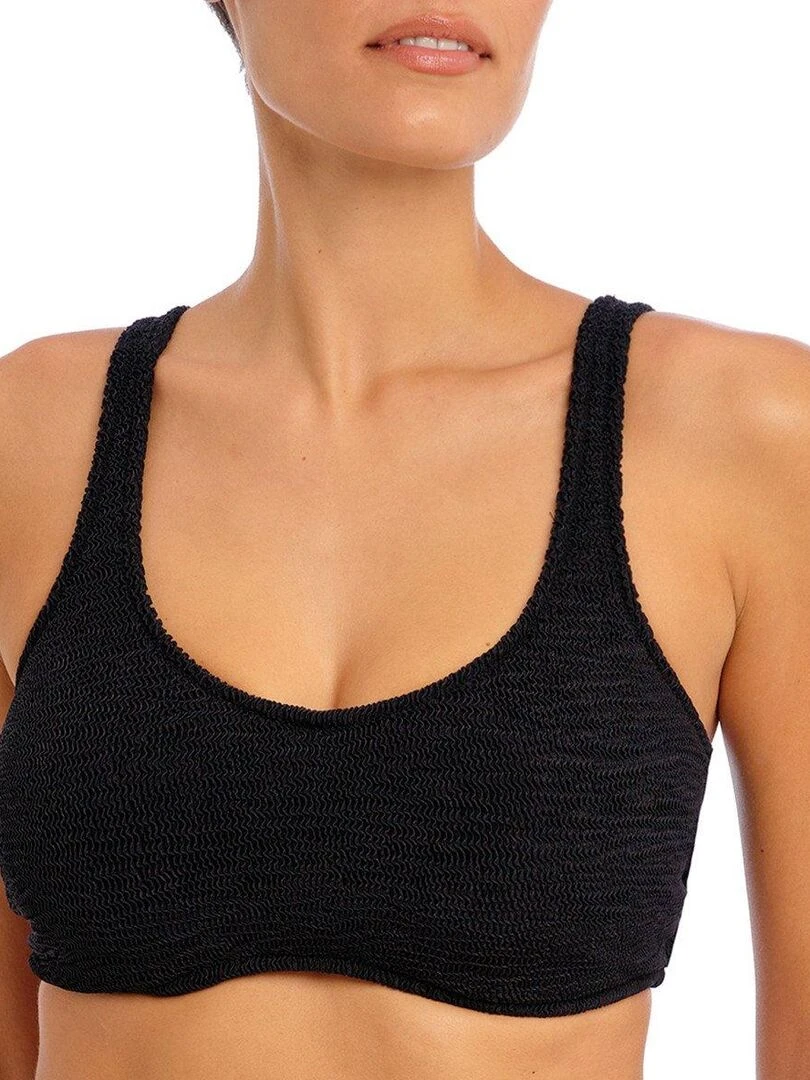 Haut de maillot brassière avec armatures Ibiza Waves Noir