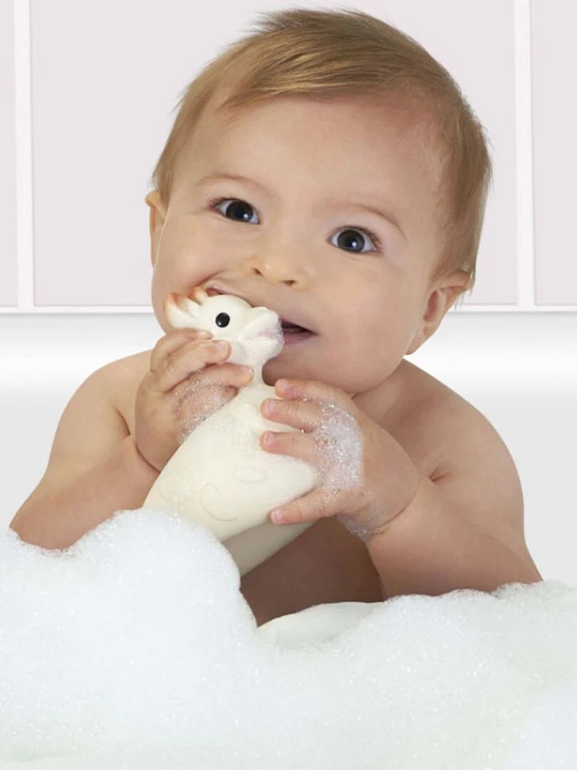 Jouet de bain Sophie la girafe So'pure   Ecru