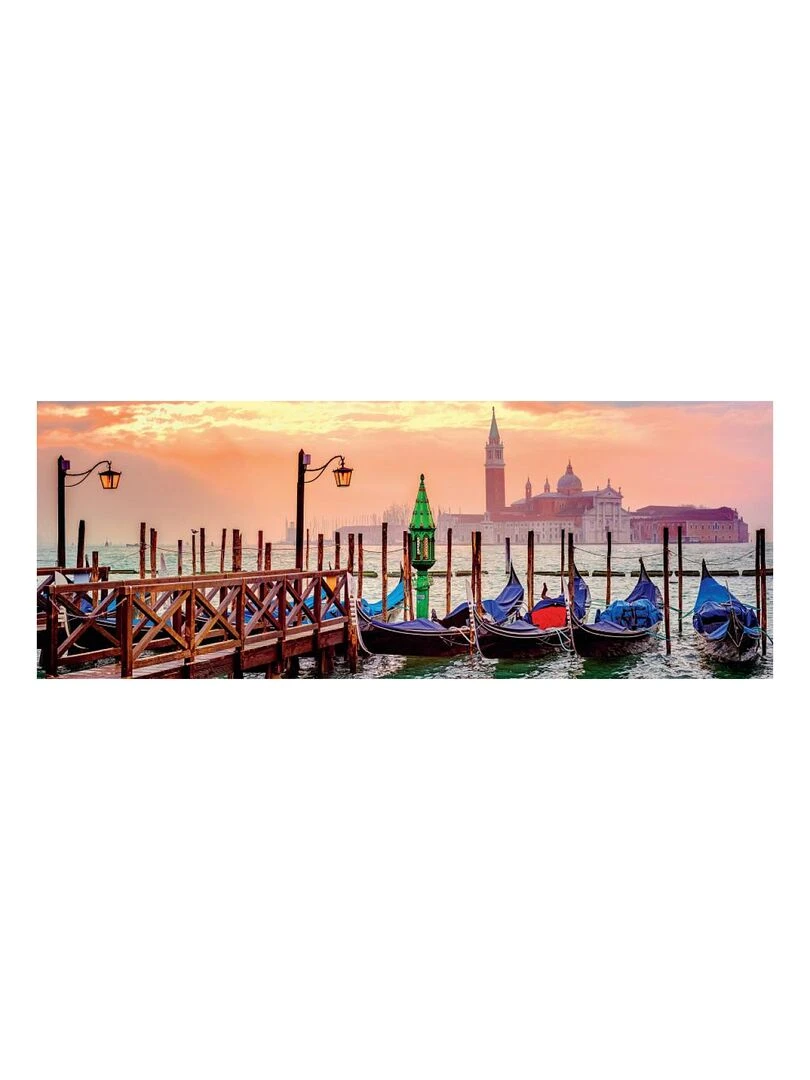 Puzzle 1000 P  Gondoles A Venise Panorama   N/A