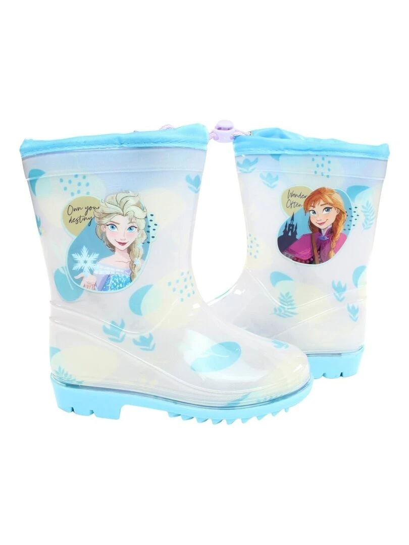 Disney Bottes fille imprimé La Reine Des Neiges Bleu