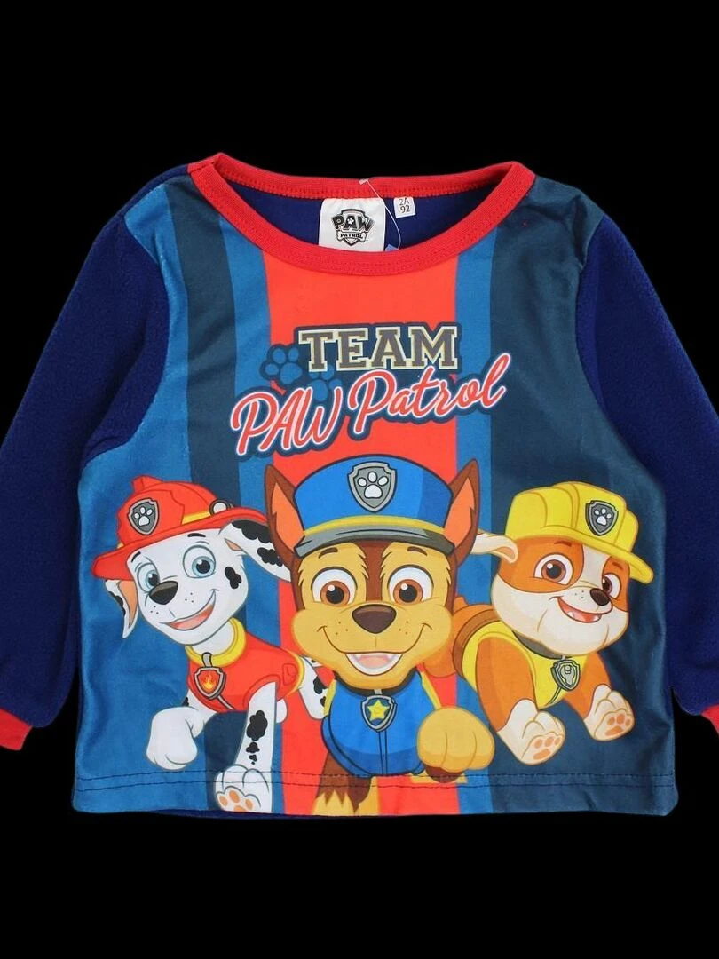 La Pat' Patrouille Pyjama garçon imprimé La Pat' Patrouille Bleu marine