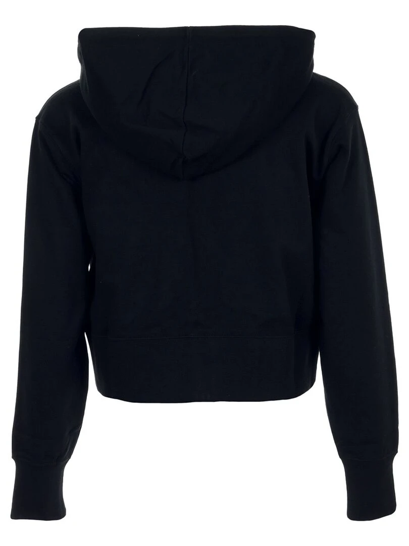 Hooded Full Zip Sweatshirt Noir