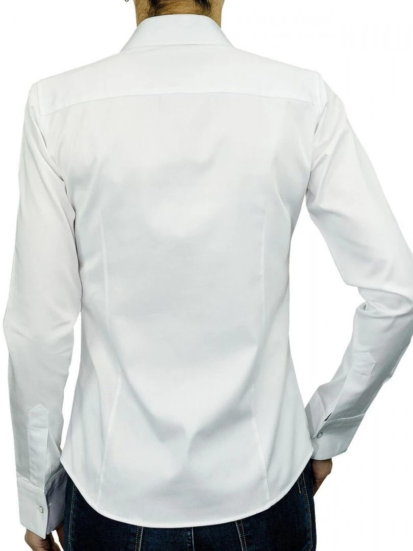 Chemise double col WICHITA   Blanc