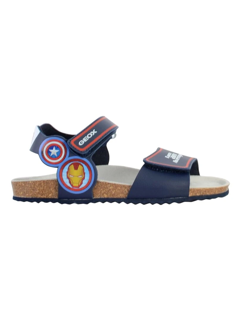 Sandale à Scratch Geox Enfant Ghita Bleu