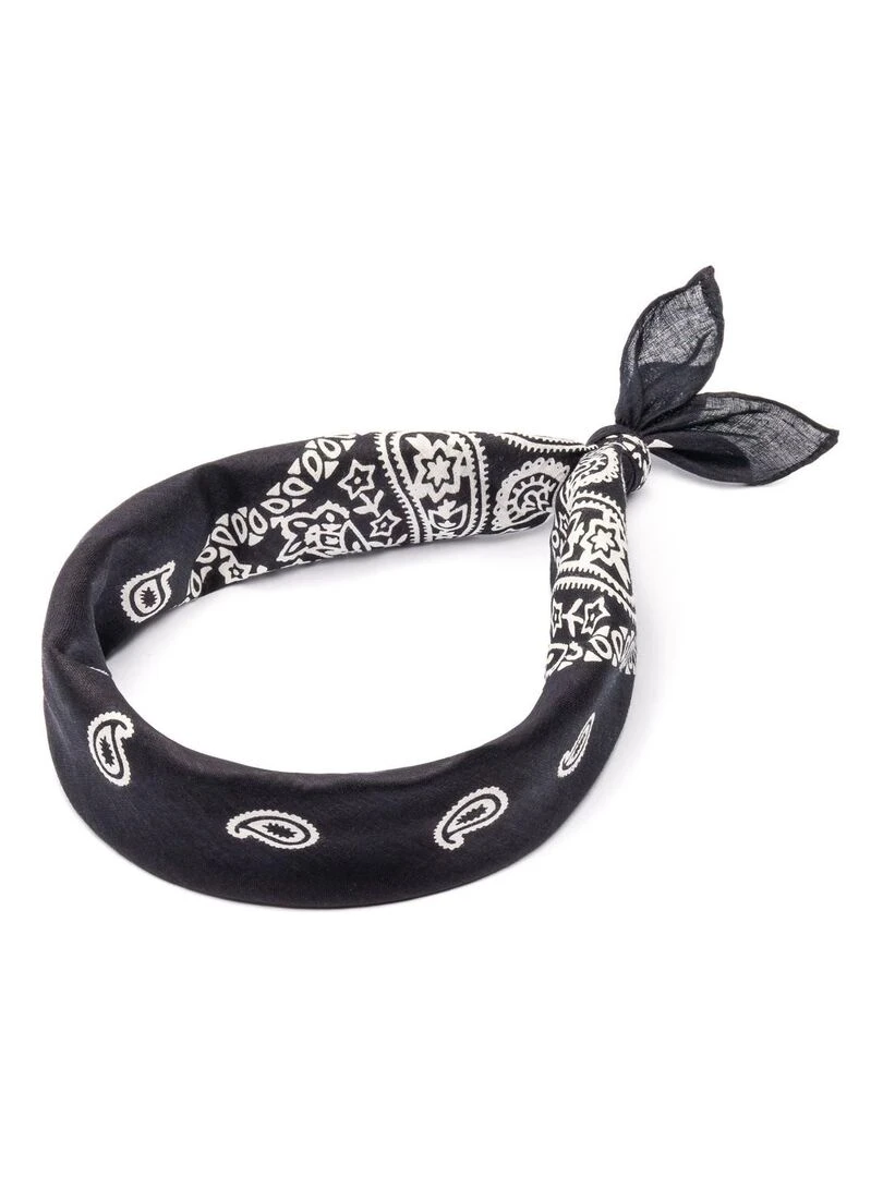 Bandana Coton U.S Premium Noir