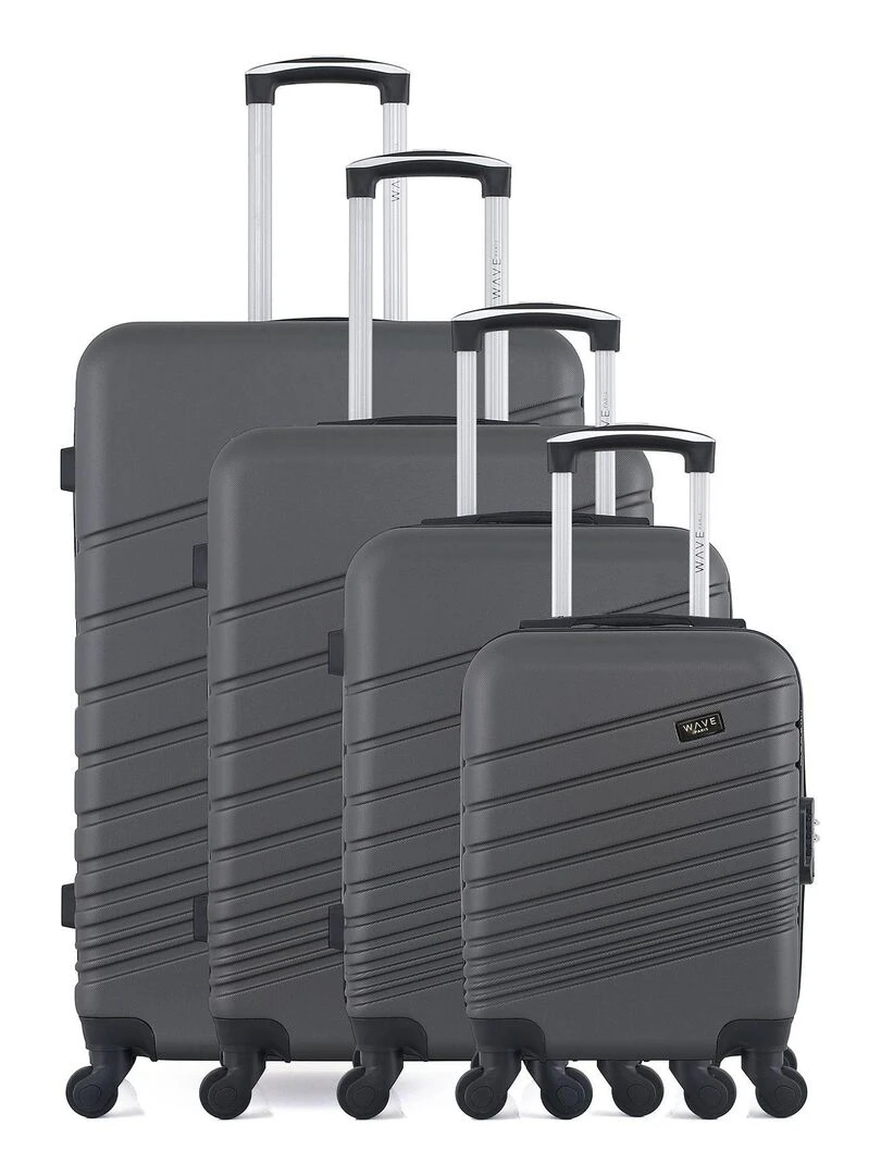 WAVE PARIS SET DE 4 TIGRE M Gris foncé