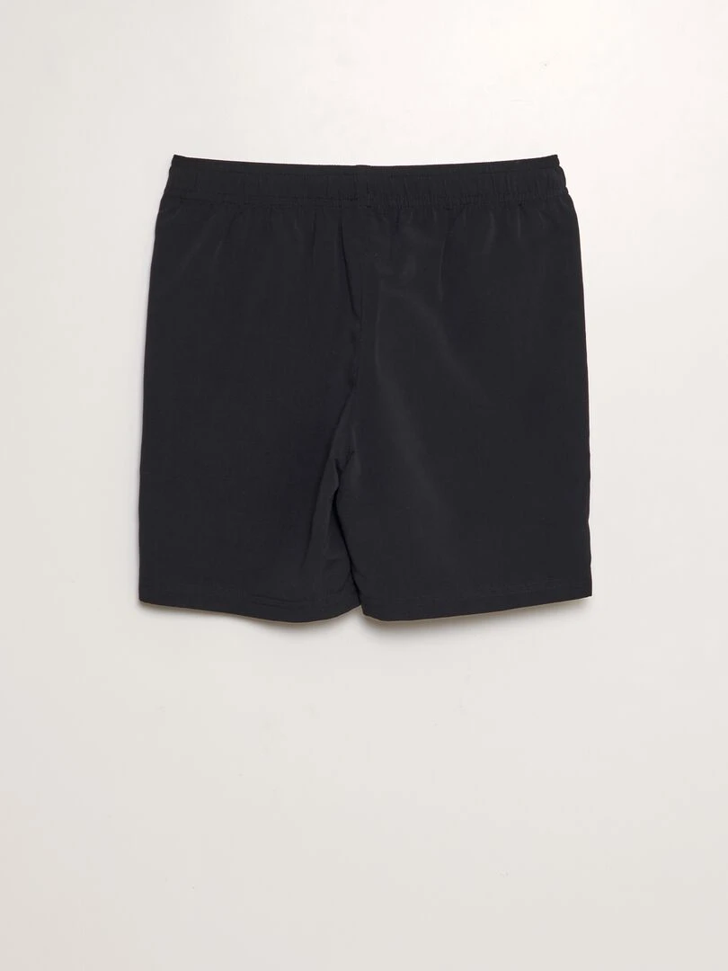 Short de foot noir