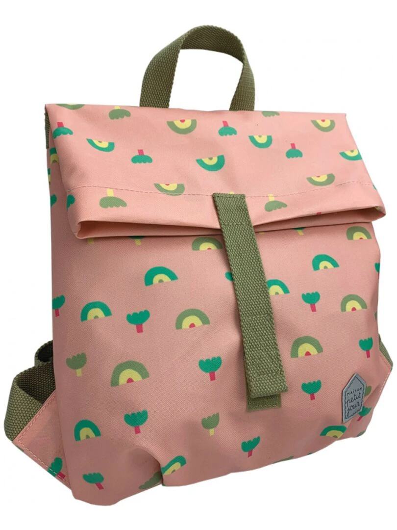 Sac à dos bébé mini coursier Arc en ciel Rose